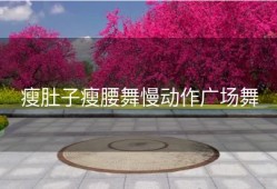 瘦肚子瘦腰舞慢动作广场舞