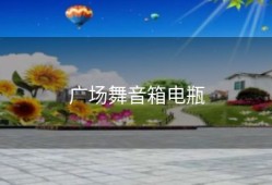 广场舞音箱电瓶