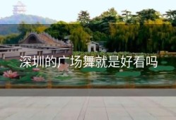 深圳的广场舞就是好看吗