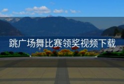 跳广场舞比赛领奖视频下载