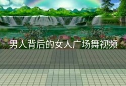 男人背后的女人广场舞视频