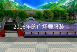 2016年的广场舞服装