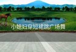 小媳妇穿短裙跳广场舞