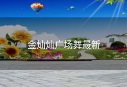 金灿灿广场舞最新