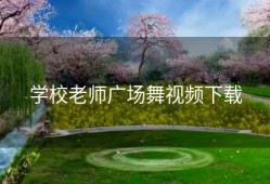 学校老师广场舞视频下载