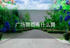 广场舞都有什么舞