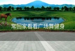 常回家看看广场舞健身