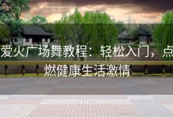 爱火广场舞教程：轻松入门，点燃健康生活激情