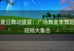 夏日舞动盛宴：广场舞夏季舞蹈视频大集合