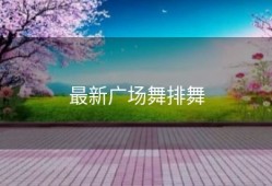 最新广场舞排舞