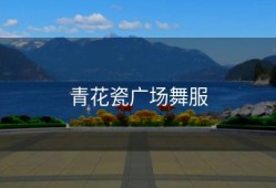 青花瓷广场舞服