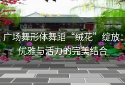 广场舞形体舞蹈“绒花”绽放：优雅与活力的完美结合
