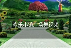 欢乐小镇广场舞视频