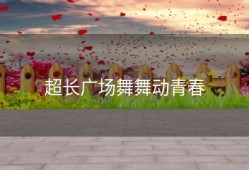 超长广场舞舞动青春