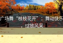 广场舞“枝枝花开”：舞动快乐，绽放风采