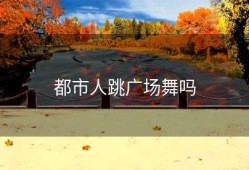 都市人跳广场舞吗