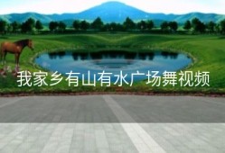 我家乡有山有水广场舞视频