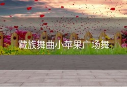 藏族舞曲小苹果广场舞