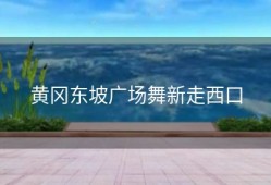 黄冈东坡广场舞新走西口