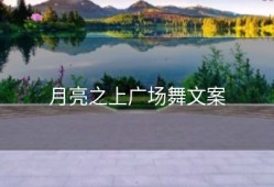 月亮之上广场舞文案