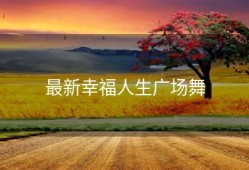 最新幸福人生广场舞