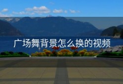 广场舞背景怎么换的视频