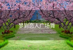 梦到恋人广场舞