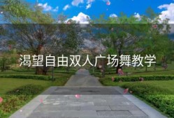 渴望自由双人广场舞教学