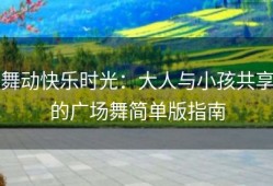 舞动快乐时光：大人与小孩共享的广场舞简单版指南