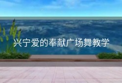兴宁爱的奉献广场舞教学