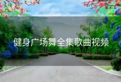 健身广场舞全集歌曲视频