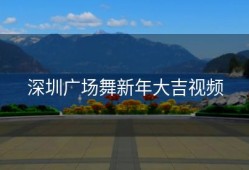 深圳广场舞新年大吉视频