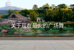 关于现在最火的广场舞