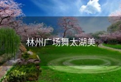 林州广场舞太湖美