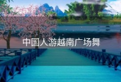 中国人游越南广场舞