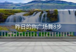 昨日的你广场舞8步