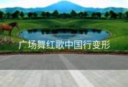 广场舞红歌中国行变形