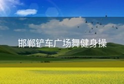 邯郸铲车广场舞健身操