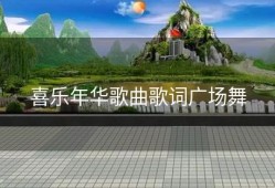 喜乐年华歌曲歌词广场舞