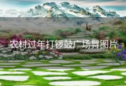 农村过年打锣鼓广场舞图片