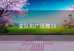 变队形广场舞16