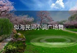 似海民间小调广场舞