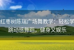 红枣树陈瑞广场舞教学：轻松学跳动感舞蹈，健身又娱乐