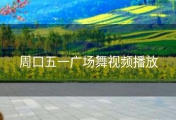 周口五一广场舞视频播放