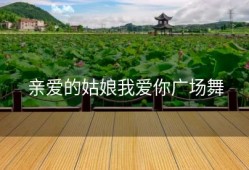 亲爱的姑娘我爱你广场舞