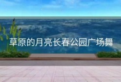 草原的月亮长春公园广场舞