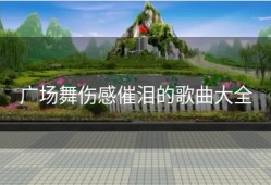 广场舞伤感催泪的歌曲大全