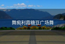 舞痴利霞糖豆广场舞