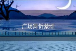 广场舞忻蒙颂