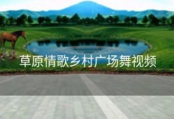 草原情歌乡村广场舞视频